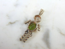 Load image into Gallery viewer, Womens Vintage Estate Sterling Silver Kid Pendant 1.5g E2717