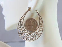 Load image into Gallery viewer, Womens Vintage Estate Sterling Silver Dime Earrings 15g E2746