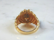 Load image into Gallery viewer, Womens Vintage Estate 14k Yellow Gold Diamond &amp; Ruby Ring 10.5g E1025
