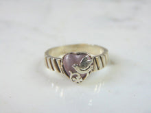 Load image into Gallery viewer, Womens Sterling Silver Fashion Heart Ring 3.2g E2503