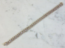 Load image into Gallery viewer, Womens Vintage Estate 14K Yellow Gold Diamond Bracelet 14.2g E3049