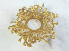 Load image into Gallery viewer, Vintage Estate 18K Yellow Gold MOP Brooch 38.8g E3100