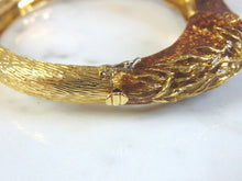 Load image into Gallery viewer, Womens Vintage Estate 18K Gold &amp; Enamel Horses Bracelet 48.9g E3101