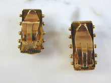 Load image into Gallery viewer, Womens Vintage Estate 14K Gold Multi Stone Earrings 13.3g E3095