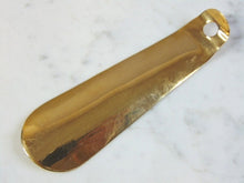 Load image into Gallery viewer, Vintage Estate 14K Yellow Gold Shoe Horn 37.5g E3098