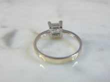 Load image into Gallery viewer, Womens Vintage Estate Sterling Silver CZ Ring 2.2g E1426