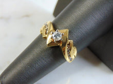 Load image into Gallery viewer, Womens Vintage Estate 14K Gold Diamond Ring, 5.5g E3217