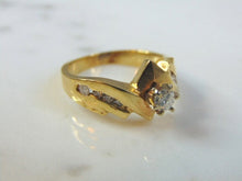 Load image into Gallery viewer, Womens Vintage Estate 14K Gold Diamond Ring, 5.5g E3217