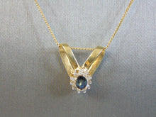 Load image into Gallery viewer, Womens 14K Gold Necklace &amp; Diamond Pendant 4.7g E3221
