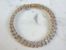 Load image into Gallery viewer, Womens Vintage Estate 14K Yellow Gold Diamond Bracelet 14.2g E3049