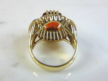 Load image into Gallery viewer, Womens Vintage Estate 14k Yellow Gold Citrine Ring 11.5g E3065