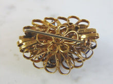 Load image into Gallery viewer, Womens Vintage Estate 18K Gold Modernist Brooch 13.9g E3201