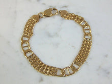 Load image into Gallery viewer, Womens Vintage Estate 14K Yellow Gold Bracelet, 12.3g E3205