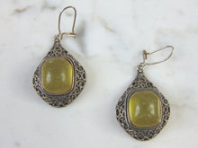Load image into Gallery viewer, Womens Vintage Estate Sterling Silver Earrings, 11.4g E2718