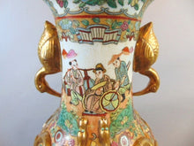 Load image into Gallery viewer, Vintage Antique Chinese Porcelain Famille Rose Vase