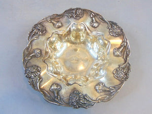 Vintage Antique Sterling Silver F.M. Whiting Bowl  228.5g