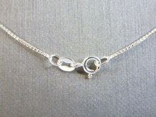 Load image into Gallery viewer, Womens Vintage Estate Sterling Silver CZ Pendant W/ Necklace 4.1g E4256