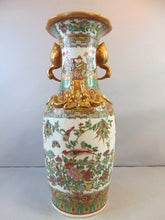 Load image into Gallery viewer, Vintage Antique Chinese Porcelain Famille Rose Vase