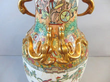 Load image into Gallery viewer, Vintage Antique Chinese Porcelain Famille Rose Vase