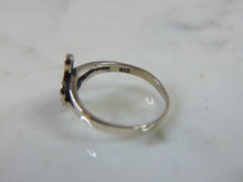 Load image into Gallery viewer, Womens Vintage Estate Sterling Silver Treble Clef Ring 1.2g E5149