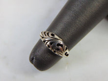 Load image into Gallery viewer, Womens Vintage Estate Sterling Silver Filigree Ring 1.3g E5175