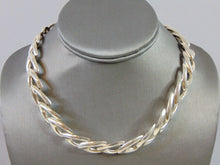 Load image into Gallery viewer, Womens Vintage Estate Sterling Silver Necklace 118.6g E5031