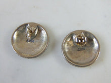 Load image into Gallery viewer, Womens Vintage Estate Sterling Silver Relios Earrings 7.7g E5067