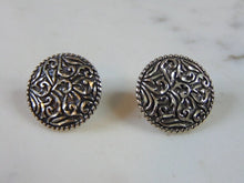 Load image into Gallery viewer, Womens Vintage Estate Sterling Silver Relios Earrings 7.7g E5067