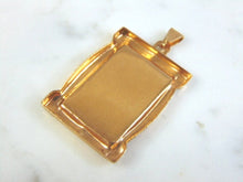 Load image into Gallery viewer, Womens Vintage Estate 18k Gold GOD Pendant 4.8g E5750