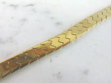 Load image into Gallery viewer, Womens Vintage Estate 14K Gold Bracelet 11.2g  E4053