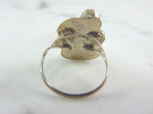 Load image into Gallery viewer, Womens Vintage Estate Sterling Silver Southwestern Style Ring 3.1g E5440