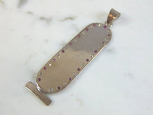 Load image into Gallery viewer, Vintage Estate 18K White Gold Egyptian Pendant 7.1g E5664