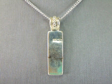 Load image into Gallery viewer, Womens Vintage Sterling Silver Multi-Stone Pendant &amp; Necklace 15.7g E796