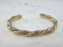 Load image into Gallery viewer, Womens Vintage Estate Sterling Silver Modernist Cuff Bracelet 29.7g E913