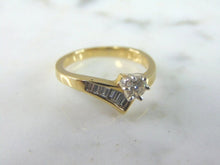 Load image into Gallery viewer, Womens Vintage Estate 14k Gold Diamond Ring 3.0g E3360