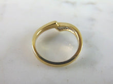 Load image into Gallery viewer, Womens Vintage Estate 14k Gold Diamond Ring 2.9g E3361