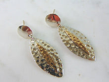 Load image into Gallery viewer, Womens Vintage Estate Sterling Silver Modernist Earrings 4.9g E1916