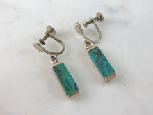 Load image into Gallery viewer, Womens Vintage Estate Sterling Silver Clamp-On Earrings 5g E1929
