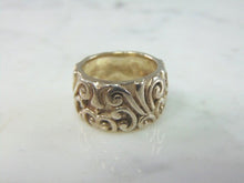 Load image into Gallery viewer, Womens Vintage Estate Sterling Silver Modernist Ring 10.9g E1970