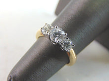 Load image into Gallery viewer, Womens Vintage Estate 14K Gold Platinum Diamond Leo Ring, 5.0g E3387