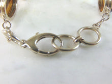Load image into Gallery viewer, Womens Vintage Estate Sterling Silver Multi Stone Bracelet 39.5g E1980