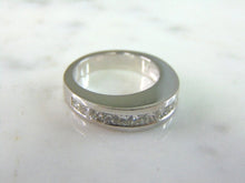 Load image into Gallery viewer, Womens Vintage Estate Platinum Diamond Ring, 10.1g E3392