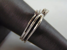 Load image into Gallery viewer, Womens Estate 14K White Gold Diamond Ring 4.6g E4108