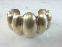 Load image into Gallery viewer, Womens Vintage Estate Sterling Silver Modernist Cuff Bracelet 52.1g E1993