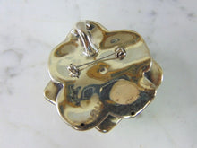 Load image into Gallery viewer, Womens Vintage Estate .925 Sterling Silver Rose Brooch 28.6g E5024