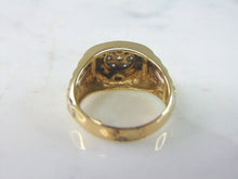Load image into Gallery viewer, Womens Vintage Estate 14K Yellow Gold Diamond Ring 6.8g E2076