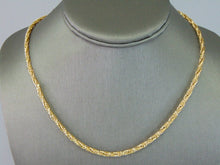 Load image into Gallery viewer, Womens Vintage Estate 14K Yellow Gold Necklace 17.4g #E2077