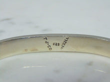 Load image into Gallery viewer, Womens Vintage Estate Sterling Silver Malachite Bracelet 49.5g E787