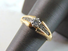 Load image into Gallery viewer, Womens Vintage Estate 14k Gold Diamond Ring 3.7g E2035
