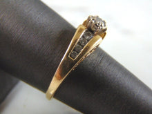 Load image into Gallery viewer, Womens Vintage Estate 14k Gold Diamond Ring 3.7g E2035